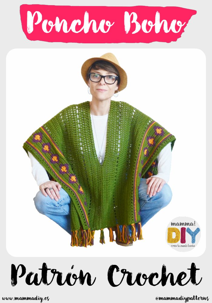 poncho boho