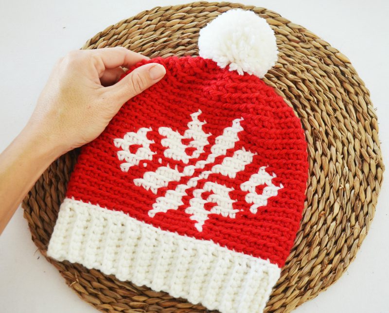 solamente ropa interior La Iglesia Gorro de Navidad a Crochet paso a paso - Blog de Ganchillo