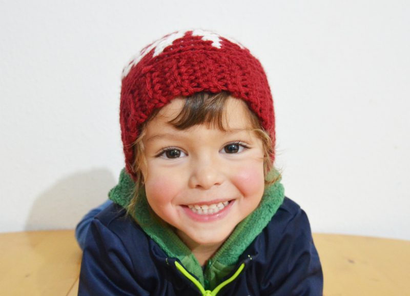 gorro de navidad a crochet mammadiy