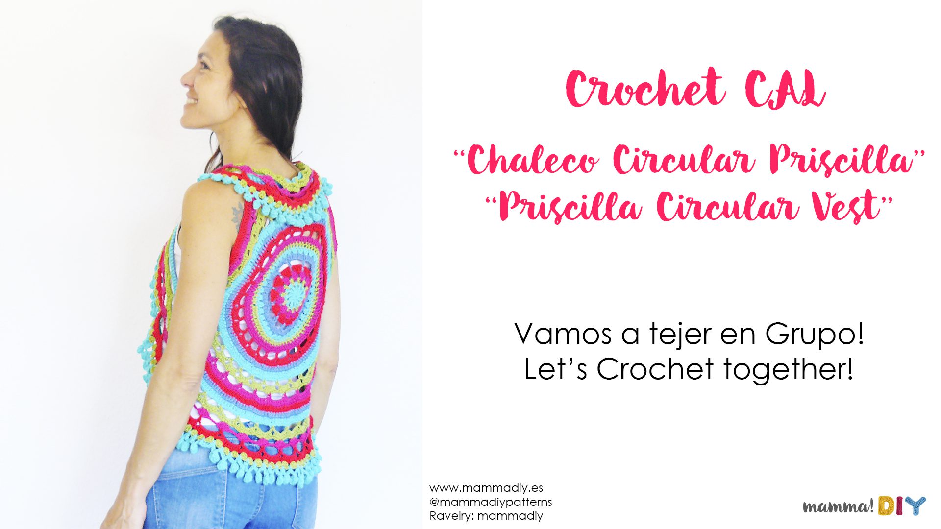 crochet cal priscilla circular vest by mammadiypatterns