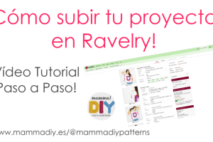 cómo subir un proyecto en Ravelry mammadiypatterns