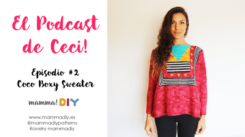 el podcast de ceci coco boxy sweater