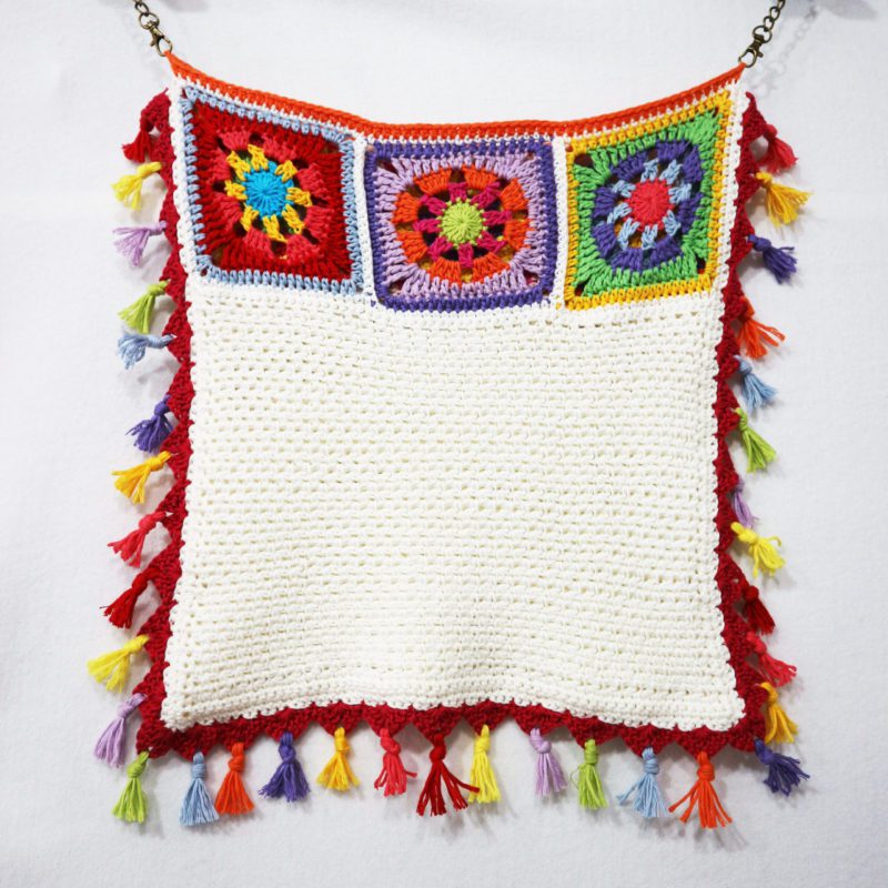 the happy tote bag