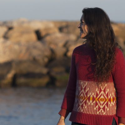 Abya Yala Crochet Sweater by Cecilia Losada