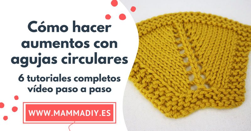 Cómo tejer con agujas circulares: la magia del “Magic Loop”