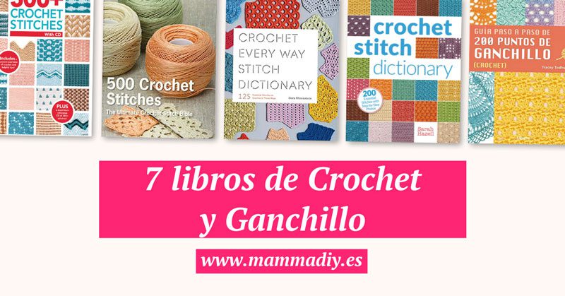 libros de crochet y ganchillo