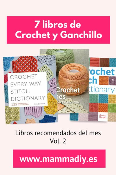 libros de crochet y ganchillo