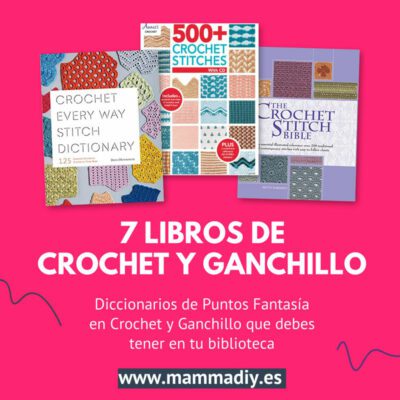 libros de crochet y ganchillo