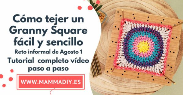 granny square crochet ganchillo