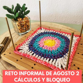 bloquear granny square crochet