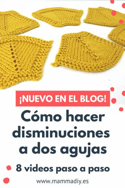 disminuciones a dos agujas 