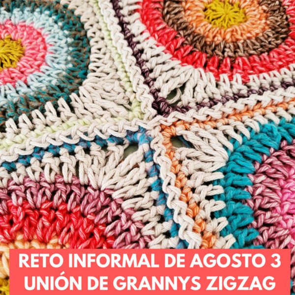 costura zigzag en crochet