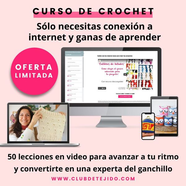 curso de crochet para principiantes