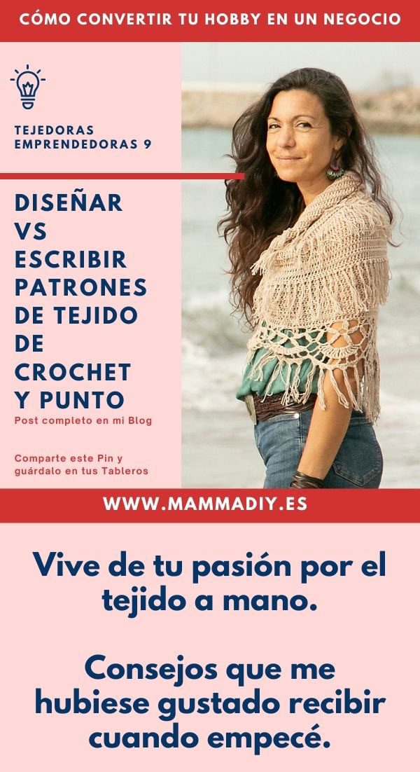 escribir patrones de crochet y punto