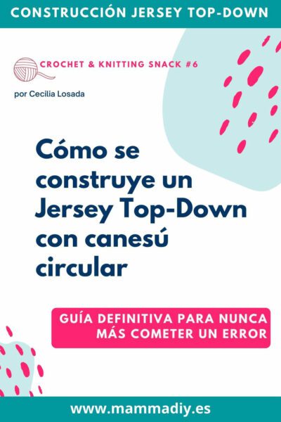 construcción jersey top down canesú circular