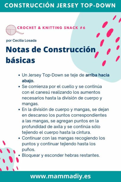 construcción jersey top down