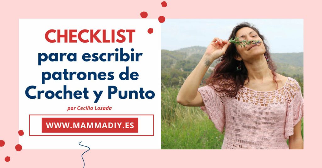 aprende a escribir patrones de Crochet y punto