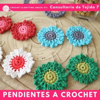 pendientes crochet ganchillo