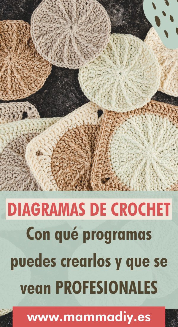 hacer diagramas de crochet ganchillo