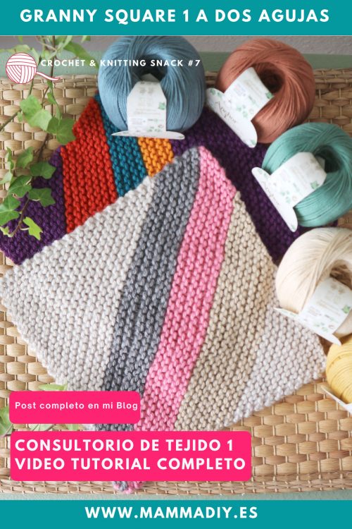 1-granny-square-en-punto-a-dos-agujas-por-cecilia-losada-consultorio-de-tejido-mammadiypatterns granny square a dos agujas
