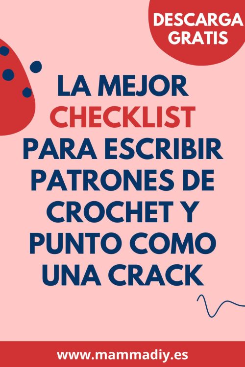 aprende a escribir patrones de crochet y punto