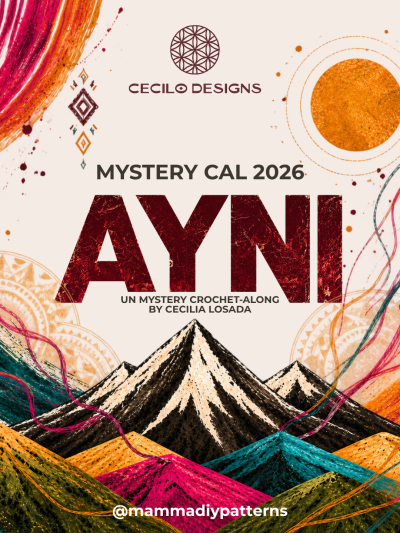 AYNI MYSTERY CAL 2026 CROCHET PATTERN BY CECILIA LOSADA