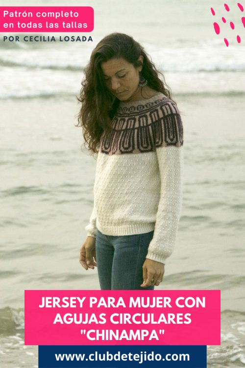Jersey-para-mujer-con-agujas-circulares-top-down-canesú-jacquard-por-cecilia-losada-club-de-tejido-mammadiypatterns-3 jersey top down canesu circular jacquard