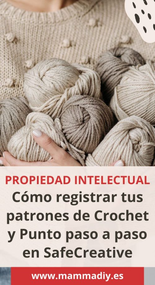 registro de patrones de crochet y punto