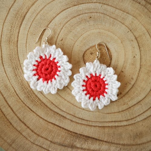 pendientes crochet ganchillo