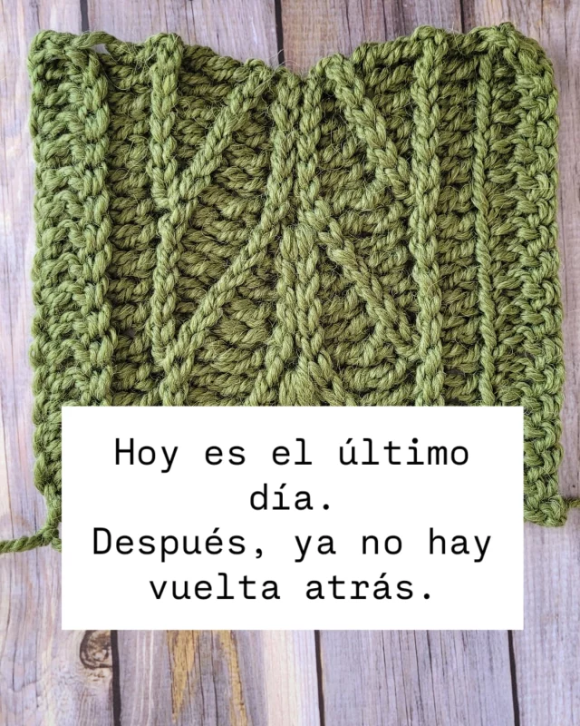 No hay mensaje oculto.
No hay oferta secreta después.
Esto es todo: último día, última oportunidad.
Si sentís que es para vos,
hoy es el momento.
Comentá ME APUNTO y nos vemos dentro.