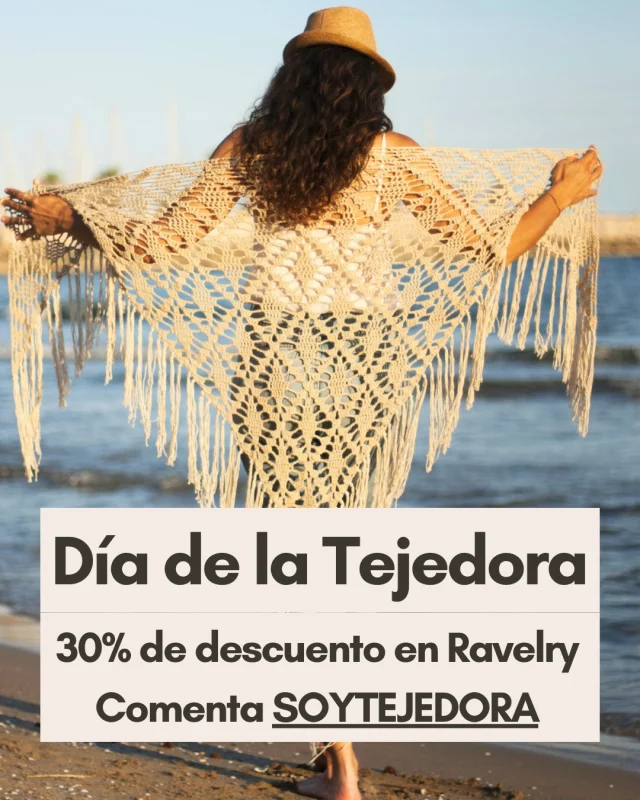 ¿Sabías que hoy se festeja el Día de la Tejedora? Es 13 de Julio y en América Latina se festeja el Día de la Tejedora, de la que teje a dos agujas, de la que teje crochet, de la que teje en telar y de todas las tejedoras que practican el tejido en todas sus formas más tradicionales y ancestrales.
Yo lo festejo desde hace unos 15 años, me hace muy feliz recordarme la suerte que tengo no sólo de saber tejer, también de poder dedicarme a ello y poder inspirar y enseñar a miles de mujeres de todo el mundo.
Así que lo celebraré toda la semana, y tú lo puedes celebrar conmigo!
Besitos y espero que escojas ese diseño que te viene haciendo ojitos hace tiempo y que hoy lo podrás aprovechar a un precio muy especial.
Con amor tejeril,
CeciLo ❤
#diadelatejedora #soytejedora #soyganchillera