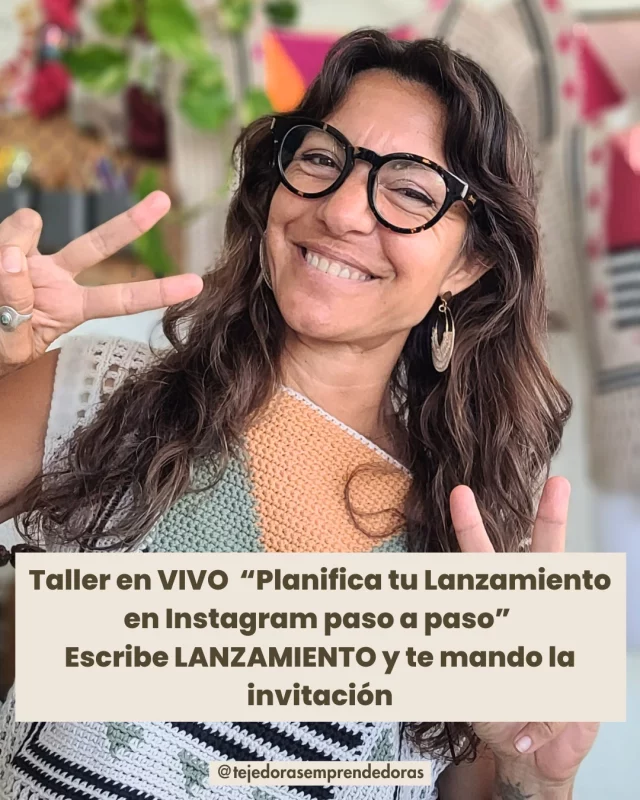 ¿Te ha pasado alguna vez que tenías un diseño precioso listo para publicar… pero no sabías cómo organizar los contenidos para lanzarlo en Instagram?
Es más común de lo que parece: improvisar sobre la marcha, publicar sin estrategia, estresarte en cada fase… y al final sentir que tus esfuerzos no se ven reflejados en las ventas.
Por eso he creado un Workshop práctico donde te enseño a planificar tu lanzamiento paso a paso, con claridad y sin caos:
✨ PLANIFICA TU LANZAMIENTO EN INSTAGRAM
(sin agobios ni dudas)
🗓 Martes 5 de agosto – 15 hs (hora España)
🎁 Incluye calendario editable
📍Formato en vivo, muy práctico
A tan sólo 19€
En esta clase aprenderás a:
✔️ Entender las fases de un lanzamiento real
✔️ Organizar tus contenidos de forma estratégica
✔️ Alinear lo que publicas con lo que vendes
✔️ Salir con tu calendario armado y listo para aplicar
Si estás preparando el lanzamiento de un patrón, un curso, un producto o un nuevo diseño… esta clase es para ti.
Después de haber publicado más de 100 patrones, y lanzar numerosos Cursos, Programas y Workshops por mi cuenta y además participar en lanzamientos millonarios internacionales, te explico la estructura básica que se repite en cada lanzamiento y paso a paso.
Nos vemos en clase...